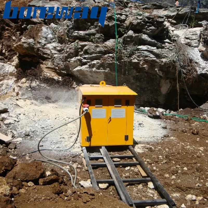 Diamod wire saw machine for stone cutting Granite and marble quarry usage -4